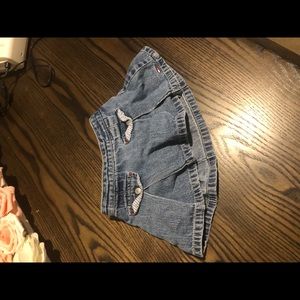 Baby denim skirt. MUST BUNDLE!